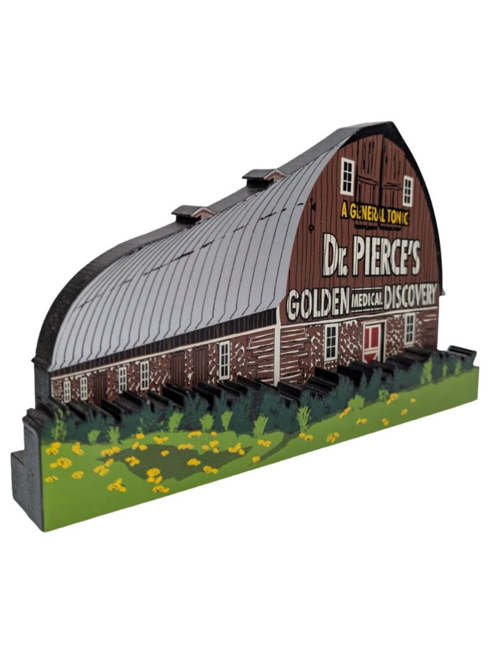 Shelias Dr Pierces Barn Michigan Wood Shelf Sitter Multicolor 1999 - Picture 4 of 7